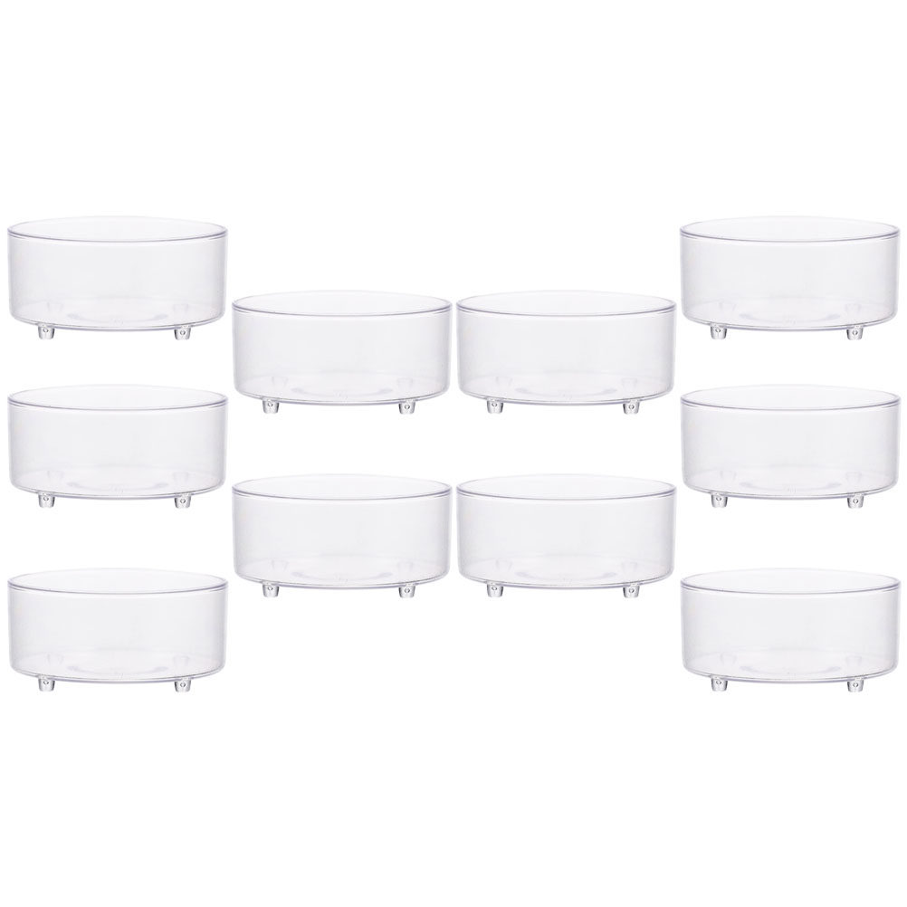 Water Dish Reptile - 10Pcs Acrylic Reptile Food Water Dish