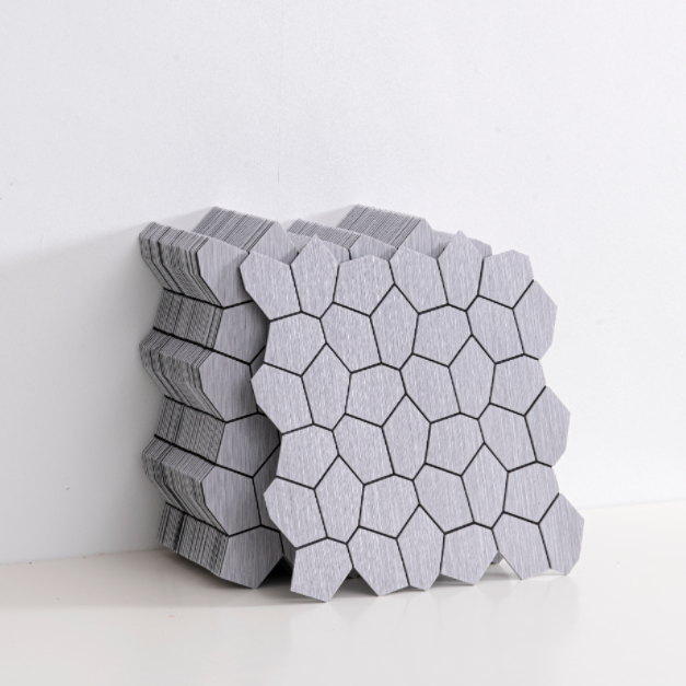 Minimalist Hexagonal Brushed S - Pvc Panel Background recensione e prezzo