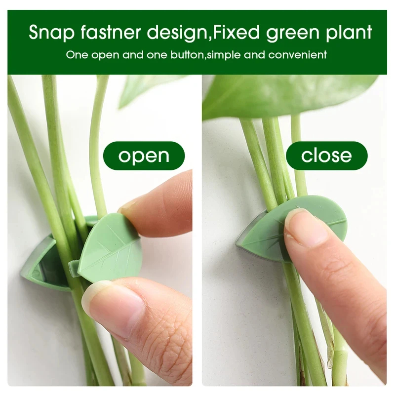 10-90pcs Plant Fixing Clip Sel - Vine Climbing Plastic recensione e prezzo
