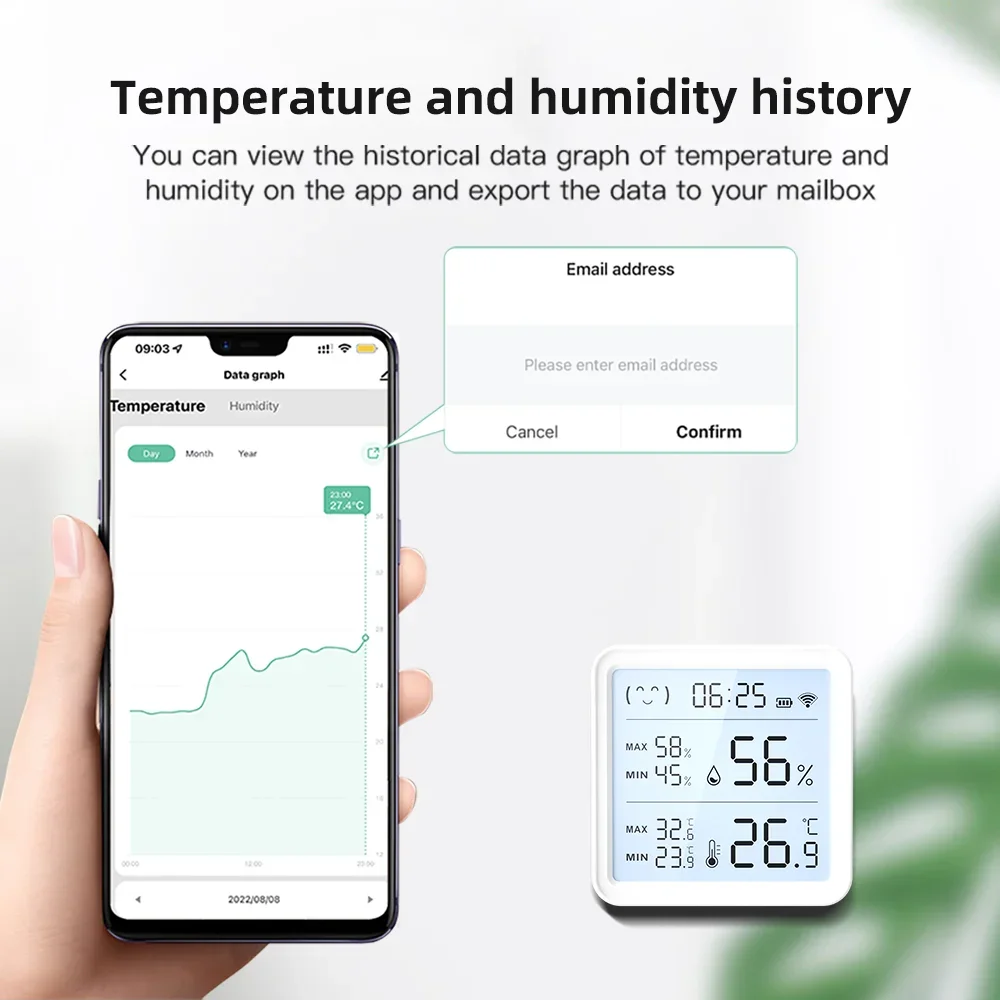 Tuya WiFi Temperature Humidity - Digital Hygrometer Probe recensione e prezzo