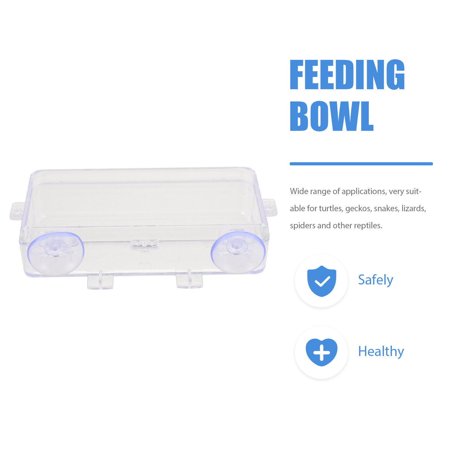 1Pcs Escape Proof Reptile Feed - Water Dish Reptile recensione e prezzo