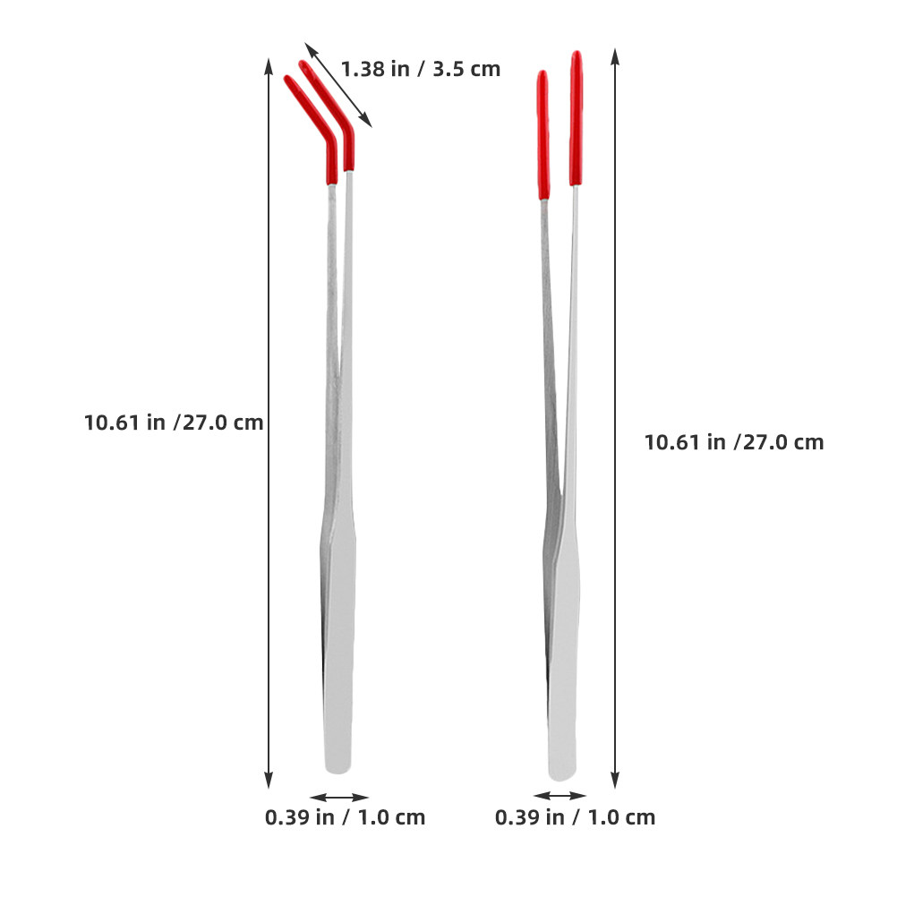2Pcs Stainless Steel Reptile F - Feeding Tong Stainless recensione e prezzo