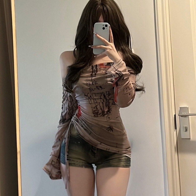 Long-Sleeved T-Shirt Spicy Gir - Screen Top Mesh recensione e prezzo