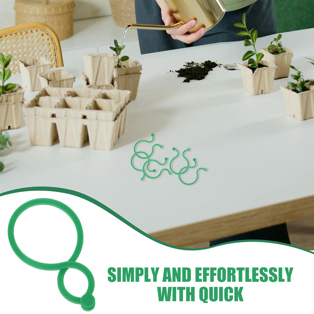 200Pcs Garden Plant Stem Clips - Vine Climbing Plastic recensione e prezzo