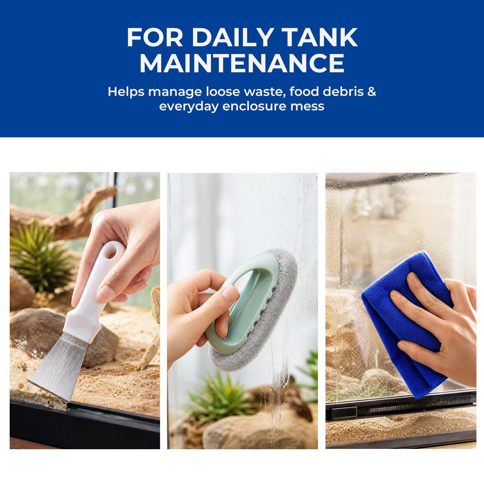 Reptile Tank Cleaning Kit With - Feeding Tong Stainless recensione e prezzo