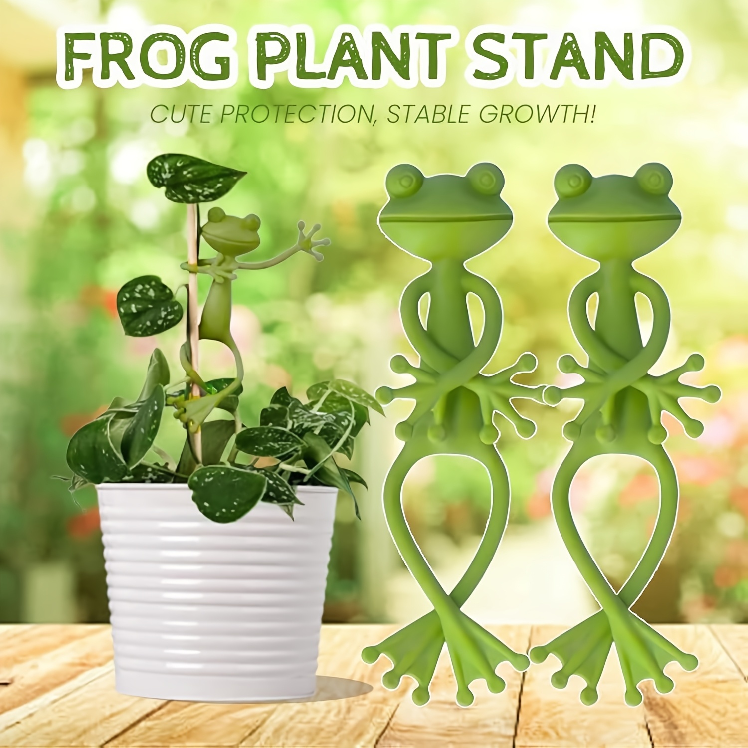 Creative Green Frog Plant Fixi - Vine Climbing Plastic recensione e prezzo