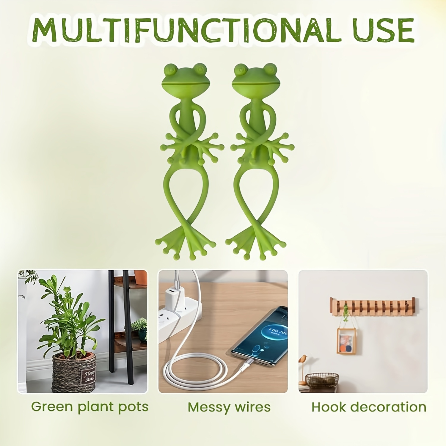 Creative Green Frog Plant Fixi - Vine Climbing Plastic recensione e prezzo