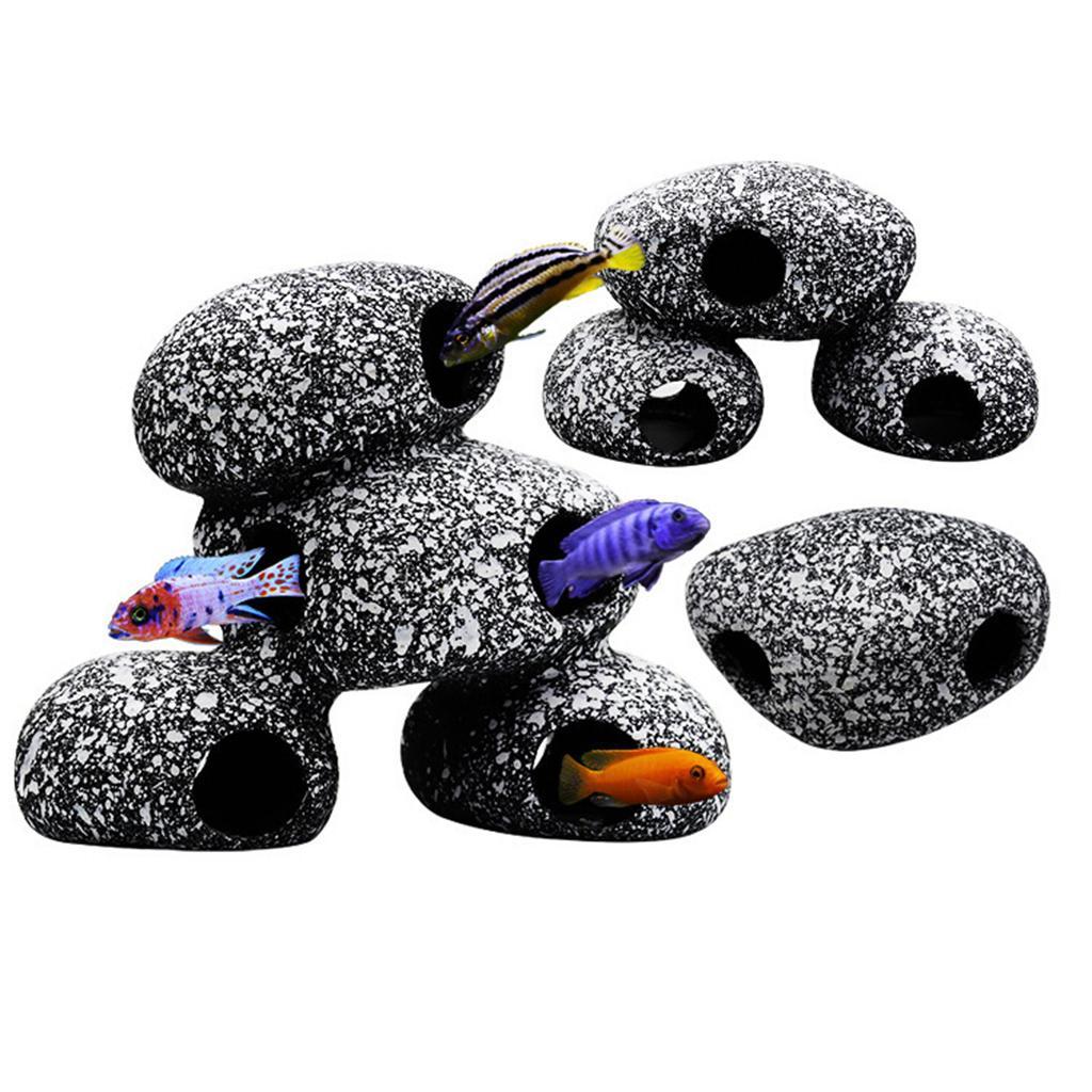 Aquarium Cave Fish Tank Hide O - Hide Cave Ceramic recensione e prezzo