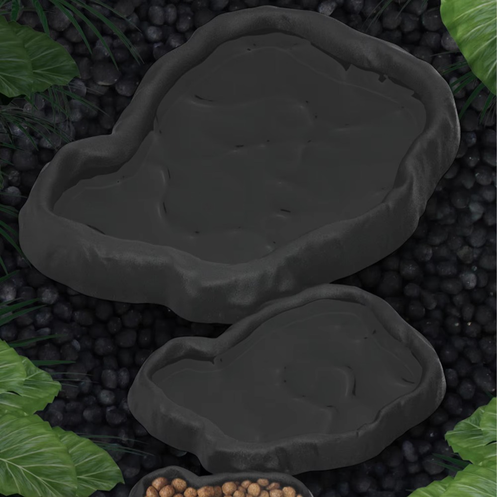 ABS Resin Reptile Feeder Bowl  - Water Dish Reptile recensione e prezzo
