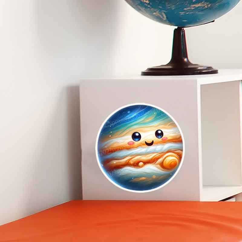 Cartoon Jupiter stickers space - Pvc Panel Background recensione e prezzo