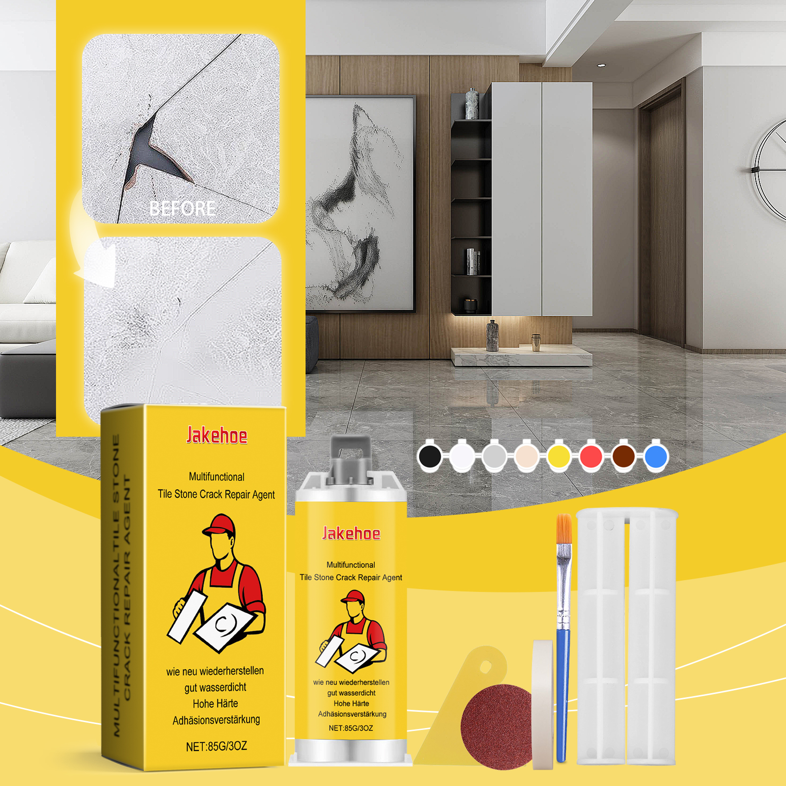 Multifunctional Tile Stone Cra - Ceramic Tile Floor recensione e prezzo
