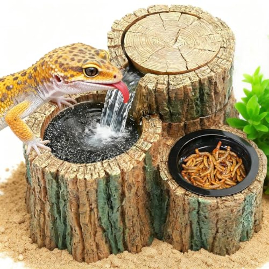 2 in 1 Reptile Water Fountain  - Water Dish Reptile recensione e prezzo